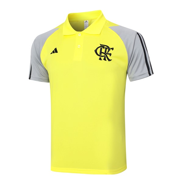 Polo Flamengo 2024/25 Amarillo Gris 2